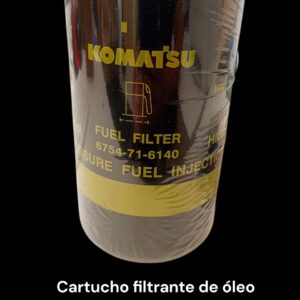 Cartucho filtrante de óleo diesel 6754-79-6140E